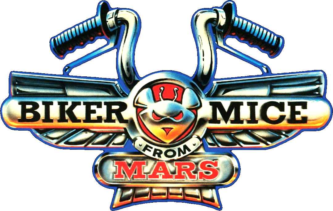 Biker Mice from Mars logo for Super Nintendo